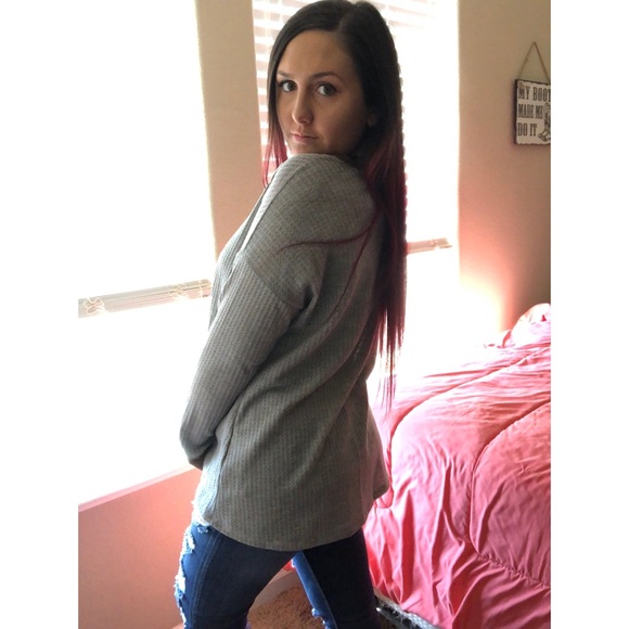 Christmas Reindeer Plaid Long Sleeve - Picture 6 of 8